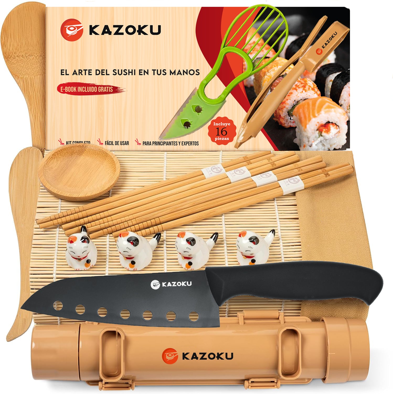 Kazoku® Kit de Sushi